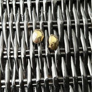 Women’s gold clip on earrings